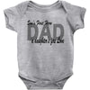 sons first hero Baby Bodysuit