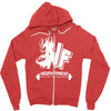 vegeta fitness gym Zipper Hoodie