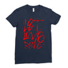 let love rule Ladies Fitted T-Shirt