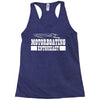 motorboating enthusiast Racerback Tank