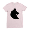 THE KING WOLF Ladies Fitted T-Shirt