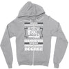 Never Underestimate A Grandfather With An Engineer Degree Zipper Hoodie