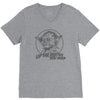 yoda funny slogan retro movie V-Neck Tee
