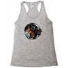 daft yin yang Racerback Tank
