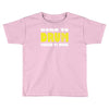 born to drum forced to work Toddler T-shirt