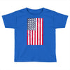 t-rex vintage american flag Toddler T-shirt
