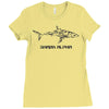 shark alpha Ladies Fitted T-Shirt