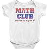 math club hippie hipster Baby Onesie