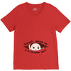 October Peeking Out Baby Boy V-Neck Tee
