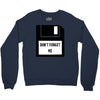 Don't Forget Me Disk Crewneck Sweatshirt
