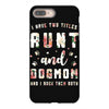 i have two titles aunt and dogmom and i rock them both with roses iPhone 8 Plus
