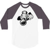 mickey frappe un bang 3/4 Sleeve Shirt