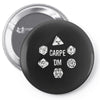 christmas gift carpe dm Pin-back button