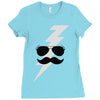 boots electric Ladies Fitted T-Shirt