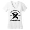 wave patrol Women's V-Neck T-Shirt