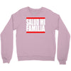 salud mi familia  fast 7 vin auto tuning diesel paul walker kult fun l Crewneck Sweatshirt