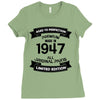 Premium Vintage 1947 Ladies Fitted T-Shirt