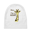 moo, i'm a goat Baby Beanies