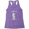 all i care about are cats and like 3 people Racerback Tank