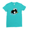 drooly snake slug thing Ladies Fitted T-Shirt
