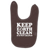 keep earth clean it's not uranus Baby Bibs