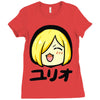 yuri on ice happy Ladies Fitted T-Shirt