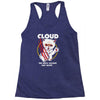 the most savage cat alive Racerback Tank