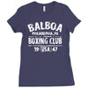 balboa boxing club Ladies Fitted T-Shirt