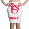 instinct attention gorilla beast Pencil Skirts