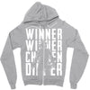 winner winner chicken dinner 3 Zipper Hoodie