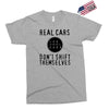 real cars don't shift themselves Exclusive T-shirt