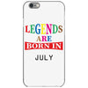 legends are born july iPhone 6/6s Case