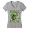science needs your brain Women's V-Neck T-Shirt