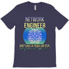network engineer just like a re   men's T-Shirt