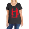 handshake Ladies Curvy T-Shirt