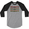 time machine circuits 3/4 Sleeve Shirt