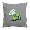 scratchy Throw Pillow