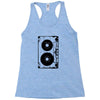oldschool cassette Racerback Tank