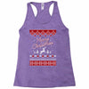 merry christmas ugly christmas sweater Racerback Tank