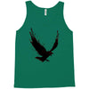 black raven with red eye Tank Top