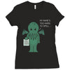 monster issues cthulhu Ladies Fitted T-Shirt