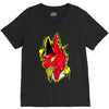 warning V-Neck Tee