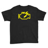 check engine light Youth Tee
