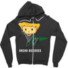 what's in his briefqueso Zipper Hoodie