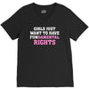 girls just want to have fundamental rights V-Neck Tee