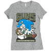 anti dauphin violeurs Ladies Fitted T-Shirt