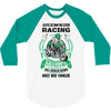 I am A Racing Grandpa Like A Regular Grandpa Only Way Cooler 3/4 Sleeve Shirt