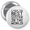 sister joke Pin-back button