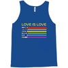lightsaber rainbow Tank Top