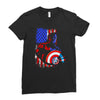 i'm the captain in the war Ladies Fitted T-Shirt